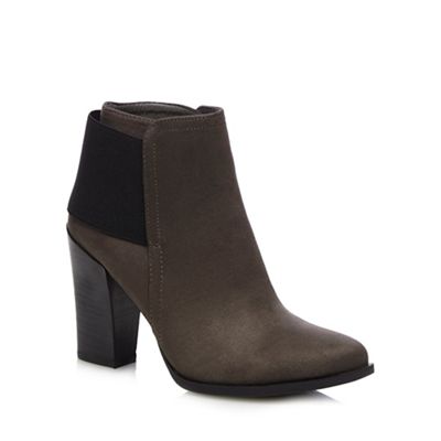 Dark grey 'Acililla' high ankle boots
